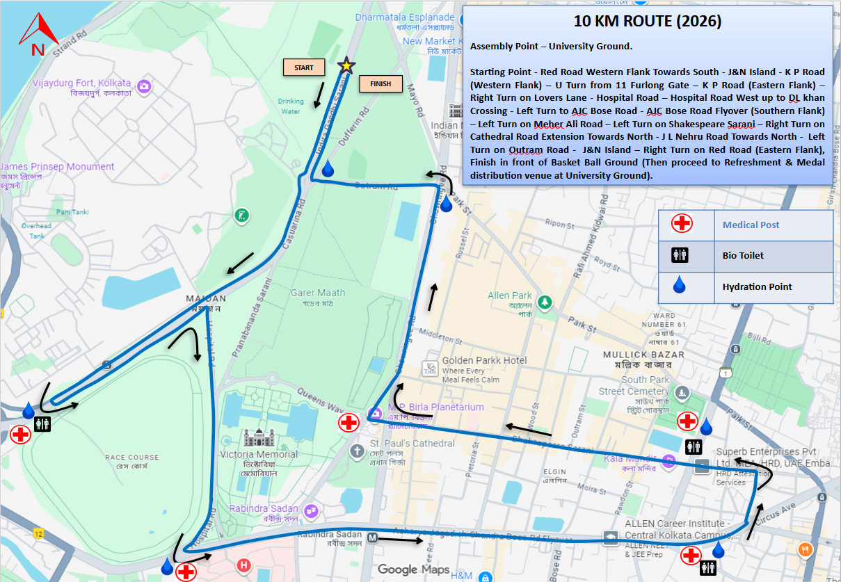 10K Route Map